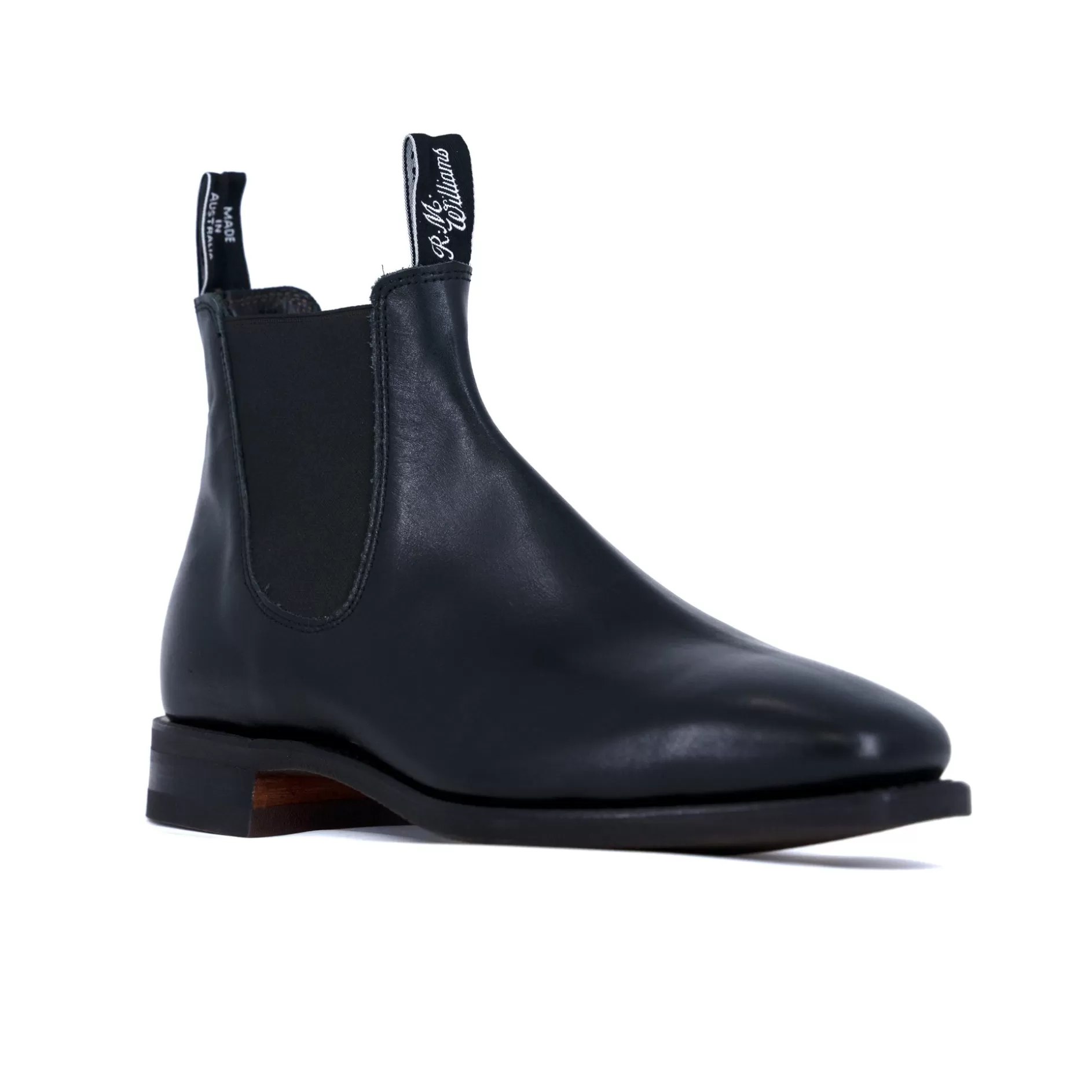 Men's Comfort Craftsman Leather Slip-On Boots B543Y/02>R.M. Williams Best Sale